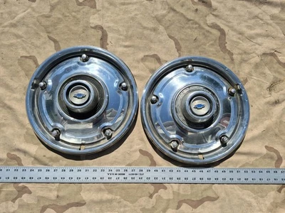 1973-1975 Chevrolet OEM Chrome meia tonelada calota de caminhão GM 73 74 75 C10 FABRICANTE DE EQUIPAMENTO ORIGINAL 1/2  - Imagem 1 de 4