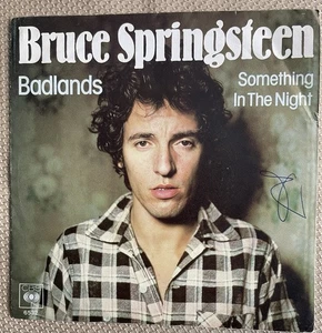 BRUCE SPRINGSTEEN BADLANDS RARE PROMO GERMANY 7" SINGLE. FREE SHIPPING!! - Picture 1 of 4