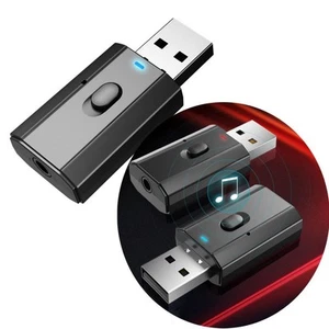 2 in1 USB Bluetooth 5.0 émetteur récepteur AUX Audio adaptateur pour - Afbeelding 1 van 6