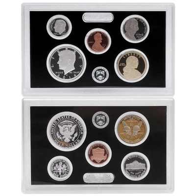 2016 S Partial Proof Set Kennedy Dime Nickel Cent 90% Silver US Mint 5 Coins - Image 1 of 4