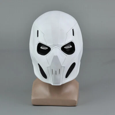 Cosplay Thunderbolts Taskmaster Mask Anthony Tony Full Head  Superhero Mask Prop - Image 1 of 4