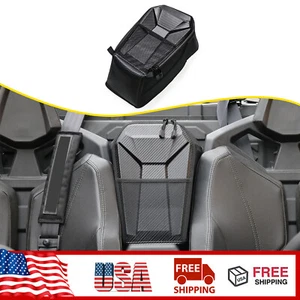 For UTV Polaris RZR XP Pro 1000 900 Black Accessories Central Seat Storage Bags - Picture 1 of 13