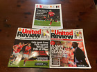 3 X Manchester United Review Programmes 2010, 11 & 18.