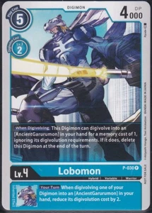 DIGIMON - LOBOMON - PROMOCIÓN COMÚN - P-030 - CASI NUEVO - Imagen 1 de 1
