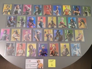 32 tarjetas holográficas Fortnite 2020 Panini Series 2 Italia mezcladas casi como nuevas a como nuevas lote de 6 - Imagen 1 de 2