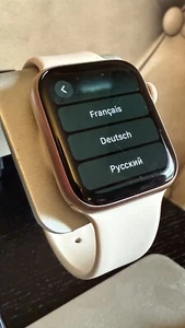 Apple Watch Series 6 Alugehäuse rosegold 44mm Sportarmband + Sport Loop - Zdjęcie 1 z 11