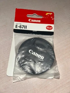 CANON 67mm Front Lens Cap E-67II Lens NEW Sealed! - Picture 1 of 2