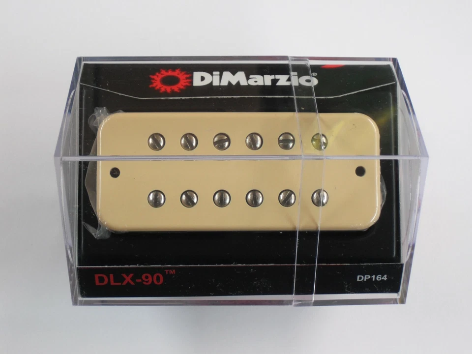 DiMarzio DLX-90 Soap Bar Bridge Humbucker Creme DP-164 - Image 1 of 1