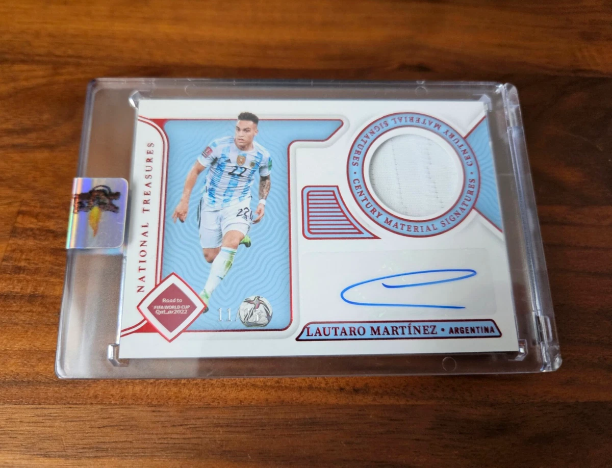 2022 Panini National Treasures Road to FIFA World Cup Soccer