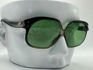 NEW Vintage Oversize Sunglasses | NOS | 70s Style | Green Lens | Geoffrey Beene  - Picture 1 of 8