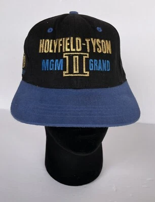 Gorra de Colección Holyfield vs Tyson II SnapBack 28 de junio de 1997 MGM Grand Las Vegas Nueva C3 Foto 1 de 3