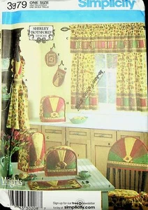 3979 Simplicity One Size Kitchen Accessories Apron Sewing Pattern (See Desc) - Picture 1 of 2
