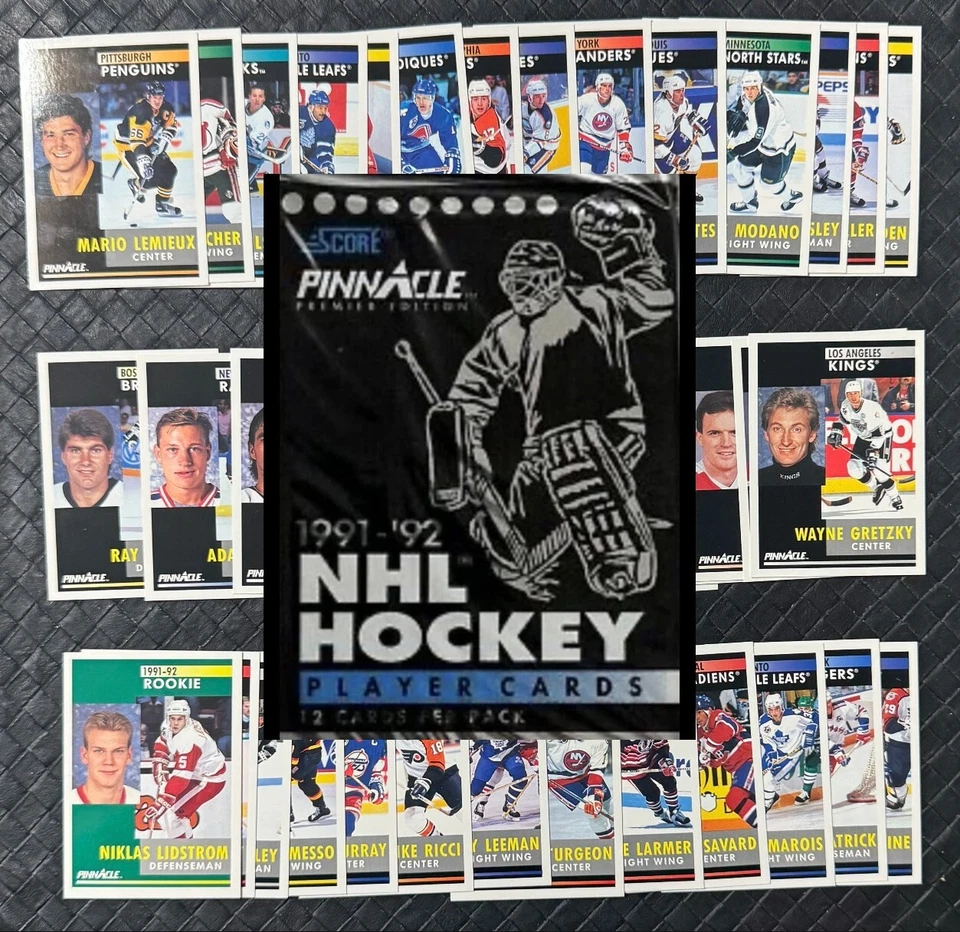 1991-92 Pinnacle Hockey Trading Cards Complete Your Set U Pick 1/2 - Image 1 of 3