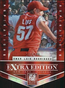 2012 (YANKEES) Elite Extra Edition Aspirations #76 Omar Luis Rodriguez/200