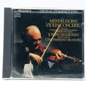 Mendelssohn, Violin Concerto, Overtures, Joseph Silverstein, CDD-187, CD - Imagen 1 de 4