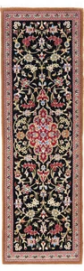 Ghom Teppich Rug Carpet Tapis Tapijt Tappeto Alfombra Orient Perser Kunst Runner - Picture 1 of 1