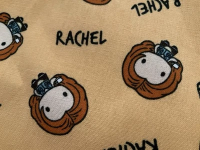 Tela de algodón Friends TV Rachel de Warner Bros 44” X 3634 Foto 1 de 4