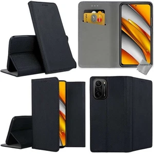 Housse etui coque pochette portefeuille pour Xiaomi Mi 11i 5G + verre trempe - Photo 1 sur 2