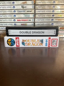 Double Dragon SNK Neo Geo MVS With Case - Picture 1 of 7