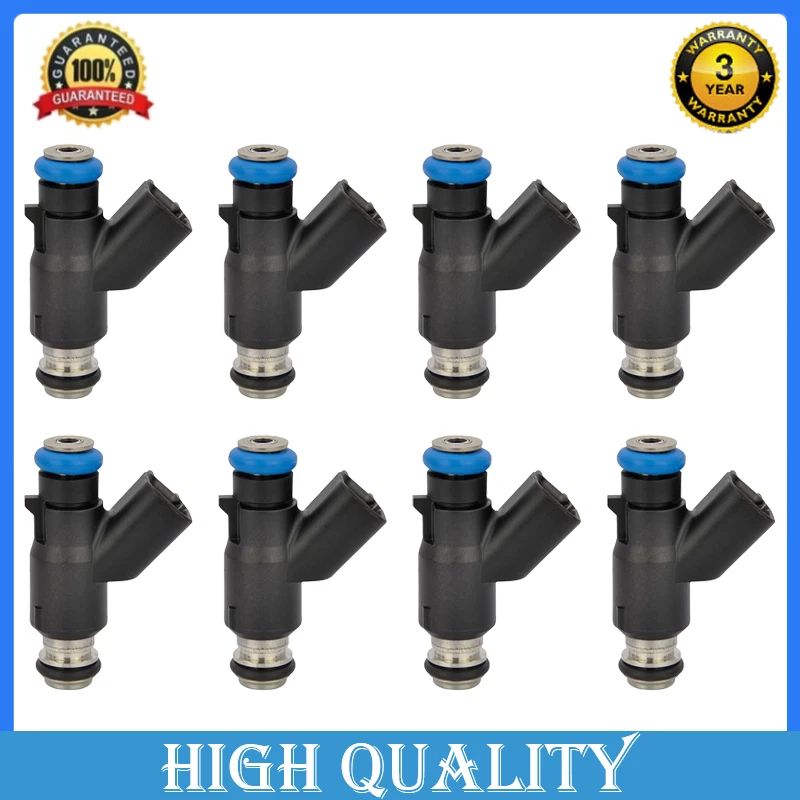 Set of 8 NEW Fuel Injector FJ1062 For GMC SIERRA 2500 3500 HD 6.0L V8 2009 2010 Foto 1 de 4