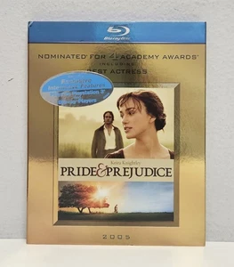 Pride And Prejudice (Blu-ray, 2005, 2010) Romantic Drama w/ Slipcover  - Picture 1 of 4