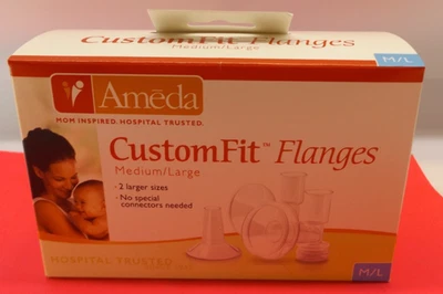 Bridas de pecho Ameda Custom Fit, 2M/2L, nuevas en caja Foto 1 de 2