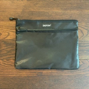 ENGPOW Fireproof Document Bag Two Pockets Two Zippers Fireproof Safe Bag 13.5” - Picture 1 of 8