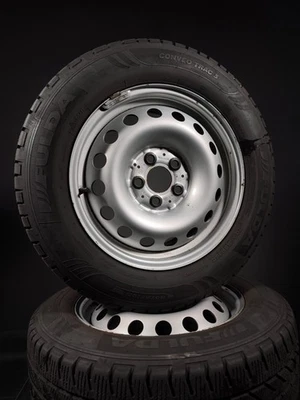 4 Komplettrräder  205 65 R16 C Mercedes V Klasse W447 16" Stahlfelgen - Bild 1 von 3