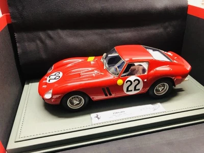 Ferrari 250 GTO 24h Le Mans 1962 Rosso Corsa BBR 1/18 - Immagine 1 di 4