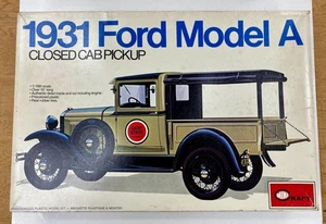 Minicraft scala 1/16 1931 Ford Model A pickup cabina chiusa - Foto 1 di 9