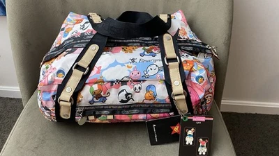 Tokidoki LeSportsac Crossbody Duffel Bag Y2K Rare Cute NWT - Image 1 of 4