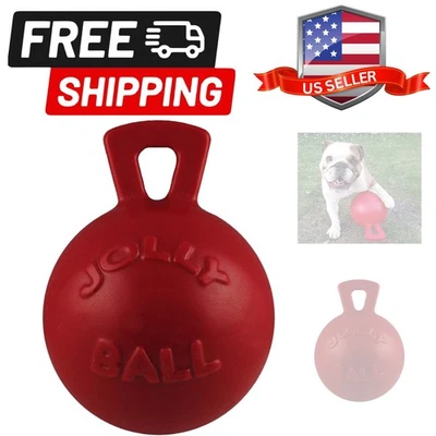 Red 6-Inch Tug-n-Toss Dog Toy - The Ultimate Interactive Play Companion - Image 1 of 4