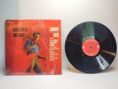 Johnny Cash - Blood, Sweat And Tears Vinyl LP  Columbia CS 8730 - Image 1 of 2