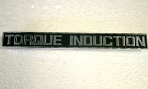 TORQUE INDUCTION Badge for YAMAHA CT3 , DT2 , DT3 , RT2 , RT3 Metal Emblem YS15 - Picture 1 of 2