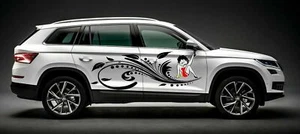 BETTY BOOP TRIBAL VINYL DECAL CAR TRUCK HOOD SIDE - Foto 1 di 2