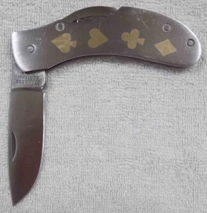 YONG TAI Dolphin Single Klappmesser Taschenmesser * ROSTFREI * Ganzstahl - Bild 1 von 6