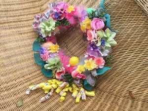 Bridal wedding table decorations wreath custom made to order choose your colors - Picture 1 of 8