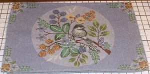 Juego de manteles tapices para pájaros/4 garbanzos campo granja comedor jardín decoración - Imagen 1 de 5