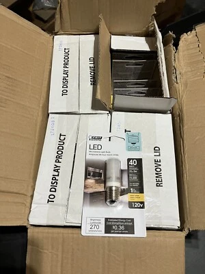 (Lote de 24) Bombilla LED Microondas Feit Eléctrica BP40T8N/SU/LED, 40 W Equivalente Foto 1 de 3