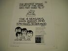 The Four Seasons Sing Idaho And Something's N Her Mind 1969 Promo Poster Ad