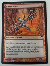 MTG Heart Sliver Premium Deck Series Slivers NM Card