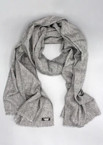 Dark Grey Soft Cashmere Shawl - Picture 1 of 6