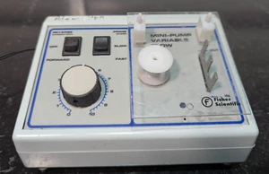 Fisher Mini-Pumpe regelbarer Durchfluss Schlauchpumpe 13-876-2 mit Netzteil GETESTET - Bild 1 von 11