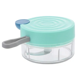 Picadora manual de alimentos para verduras frutas nueces picadora de cebolla picadora manual - Imagen 1 de 26