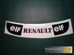 Alle Hersteller Aufkleber Helm Visier Aufkleber Renault Mansell Wil F1 1992 Racing - Bild 1 von 1