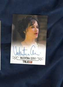 True Blood Valentina Cervi as Salome Agrippa Autograph card - Picture 1 of 2