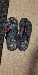 Acupressure Black Foot Massager Slippers Shoes  - Picture 1 of 3