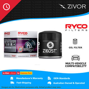 New RYCO Syntec Oil Filter Spin On For HOLDEN CAPRICE VQ SERIES 2 Z160ST