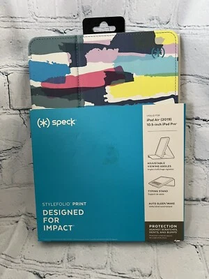 Speck Air Brush Stripe Folio Protective Case for iPad Air 10.5 inch - Image 1 of 4