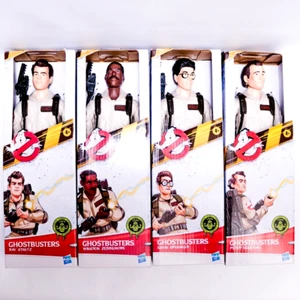 Juego de 4 figuras de acción clásicas Ghostbusters de Hasbro 12" de alto - Imagen 1 de 7